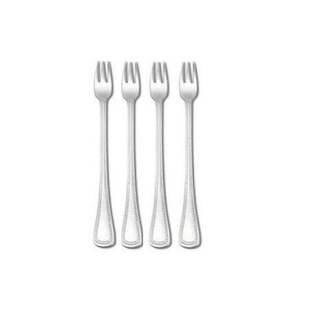 Oneida Patrician Silverplate Set of 4 Seafood / Cocktail Forks 6 1/8"